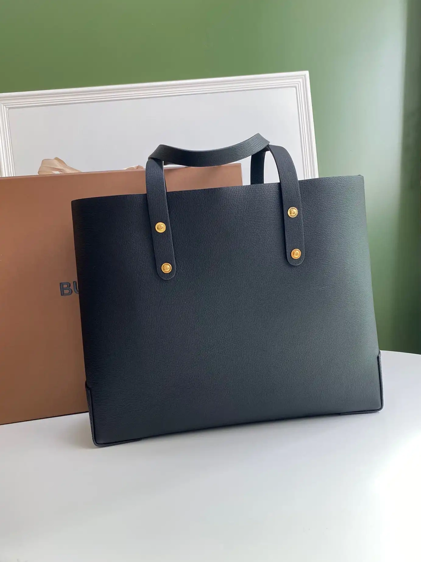 Official FirstBag Ru BURBERRY bag-35*12*29CM Tote 0501